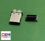 سوکت USB TYPE-C مادگی 16 پین ایستاده - Image 3