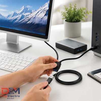 کابل افزایش طول USB3 گالری