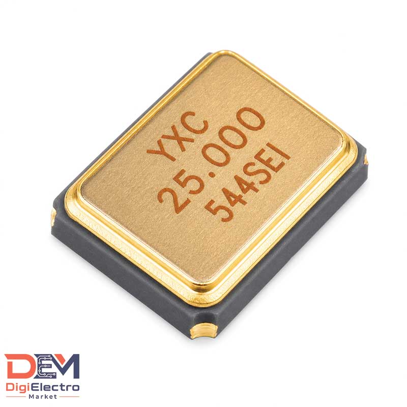 main_-X322525MSB4SI کریستال 25 مگا هرتز