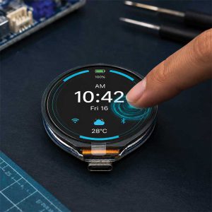 تصویر محتوا 2 : ESP32-S3-Touch-LCD-1.28